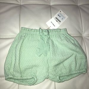 Zara baby linen shorts